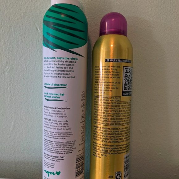 Dry Shampoo, Dry Volume Texture Spray, Hair Spray, Scalp Toner, and Scalp Scrub - Picture 3 of 3